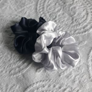 To silk like scrunchies